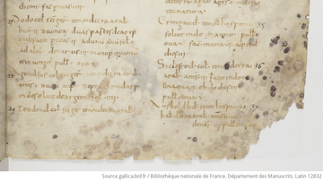 Polyptych of Irminon, folio 2r