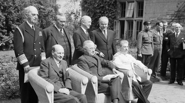 Leaders & Foreign Ministers at the Potsdam Conference