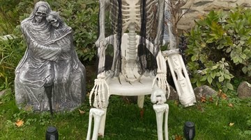 Typical Halloween Decoration, USA