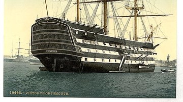 Stern View, HMS Victory