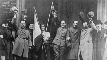 Celebrating the Armistice in Belgium