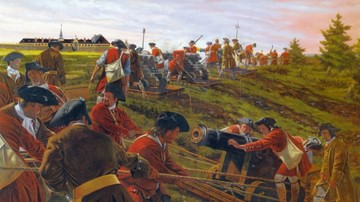Provincial Troops at the Siege of Louisbourg, 1745