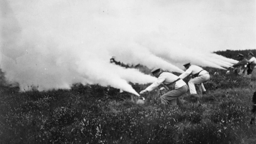 German Gas Tests, WWI