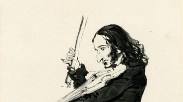 Portrait of Niccolò Paganini