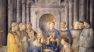 St Peter Consecrates St Lawrence as Deacon