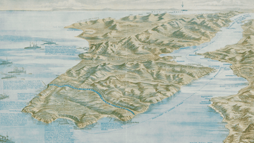 Gallipoli Campaign Map