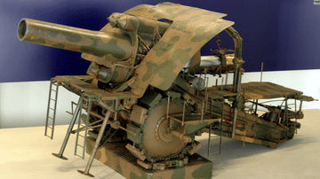 Model of Big Bertha Howitzer