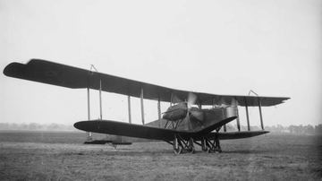 Handley Page Bomber, 1918