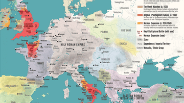 Map of the Norman World, c. 1130