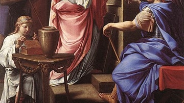 Caligula Deposits His Mother's Ashes in the Tomb