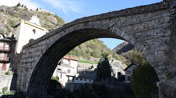 Roman Bridge, Pont-Saint-Martin