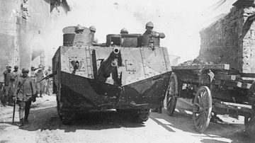 French Saint-Chamond Tank, 1918