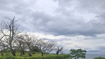 Stone Ramparts of the Inner Ward at Hara Castle