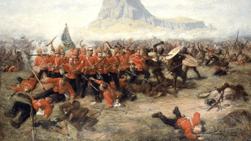 Last Stand of the 24th, Isandlwana