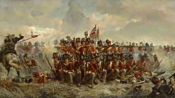 British Army Infantry Square