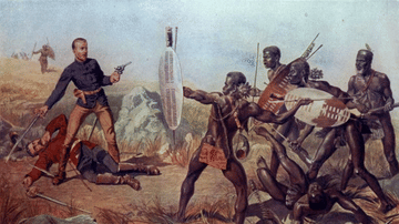 Death of Melvill and Coghill