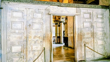 Marble Door at Hagia Sophia