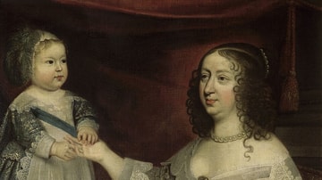 Louis XIV and Anne of Austria