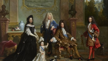 Louis XIV with Madame de Ventadour and his Heirs