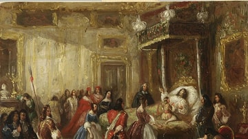 Death of Louis XIV at Versailles