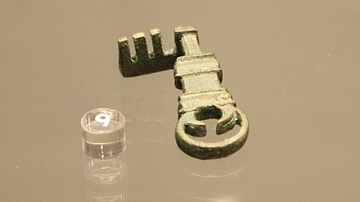 Roman Bronze Key