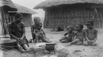 Ndebele Women & Children