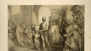 Caratacus Paraded in a Roman Triumph