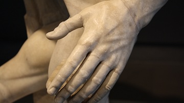 Detail, Discobolus Lancellotti