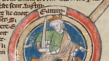 Miniature of Edmund I of England