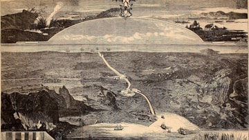 Aerial View of the Suez Canal