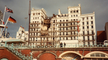 Brighton Hotel After IRA Bombing