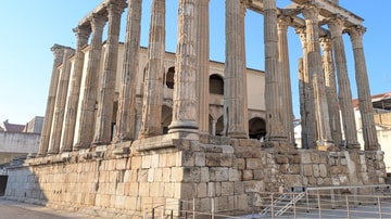 Roman Temple of Diana in Mérida