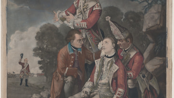 The Death of General Wolfe at Quebec