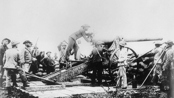 Boer 'Long Tom' Gun