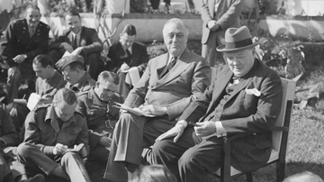 Churchill & Roosevelt, Casablanca, 1943