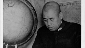 Admiral Isoroku Yamamoto Reviewing Plans