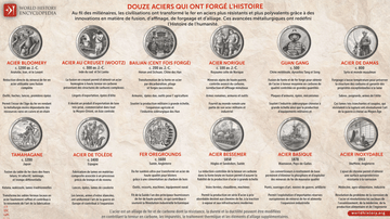 Douze aciers qui ont forgé l'Histoire