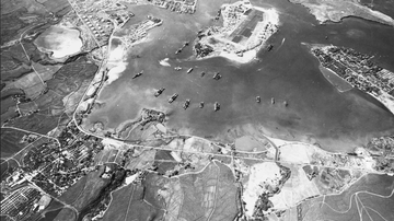 Aerial View of Pearl Harbour