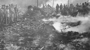 House Destroyed by the Doolittle Raid