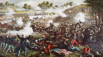First Battle of Bull Run (First Manassas), 21 July 1861