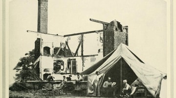 Ruins of Judith Henry's House, First Battle of Bull Run