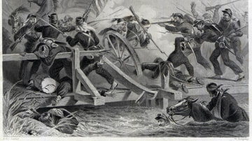 Bridge During the Retreat from First Battle of Bull Run
