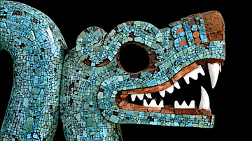 Aztec Double-Headed Serpent (Detail)