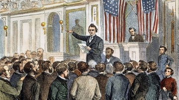 Thaddeus Stevens at Johnson's Impeachment