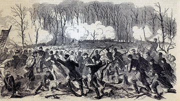 Attack of the Second Iowa Regiment on Fort Donelson