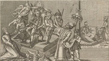 Emperor Joseph II and Sultan Achmet IV