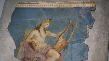 Apollo Playing the Kithara