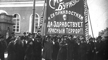 Pro-Cheka Demonstrators