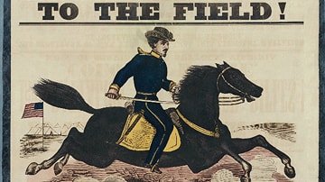 Recruiting Poster from the American Civil War