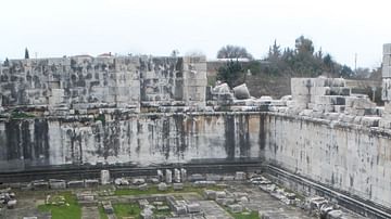 Inside the Temple of Apollo at Didyma